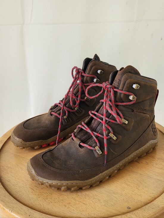 Vivo barefoot Shoes - Vivo barefoot Tracker Womens Brown Leather Trail Boots